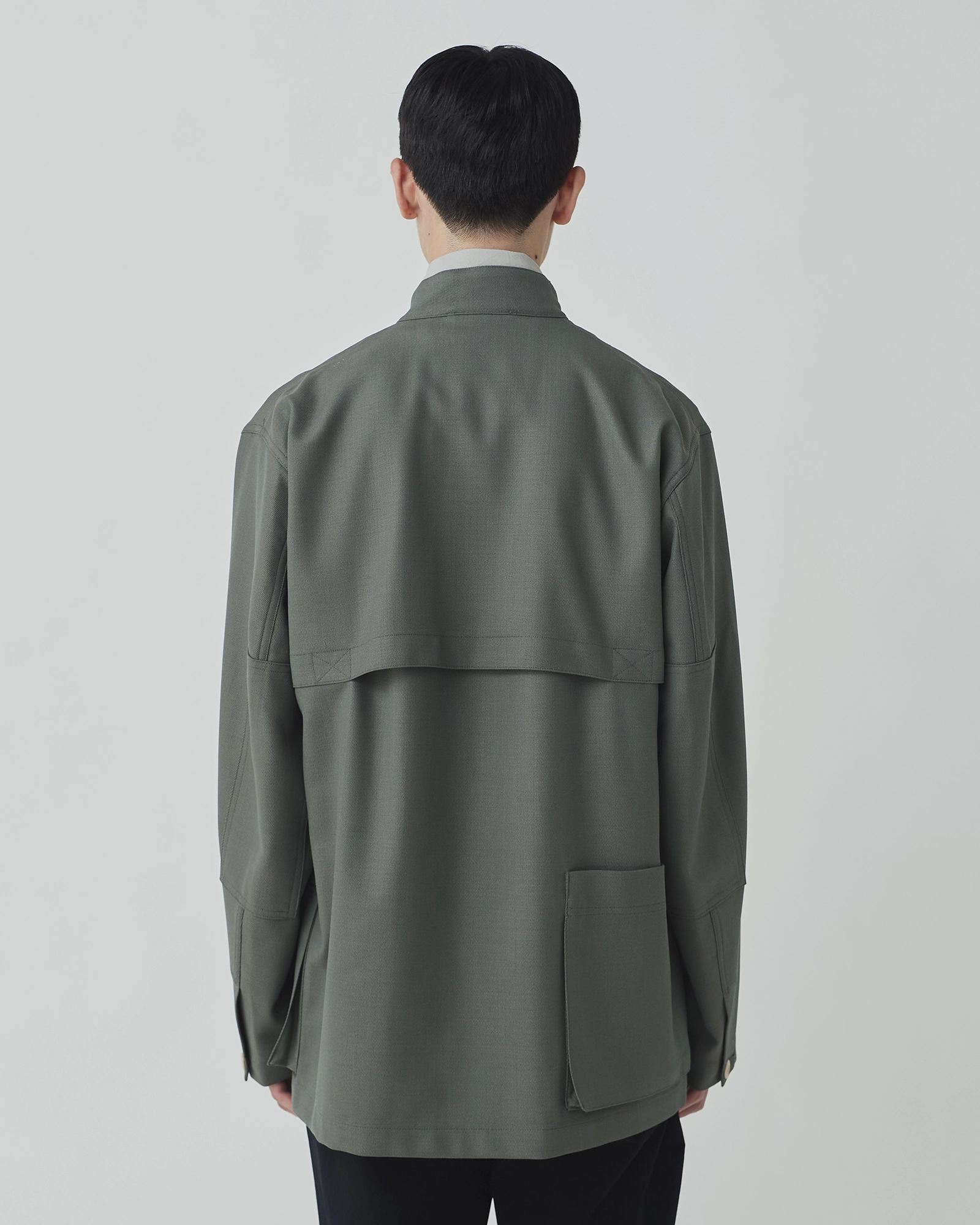 Hybrid Wool Utility Jacket