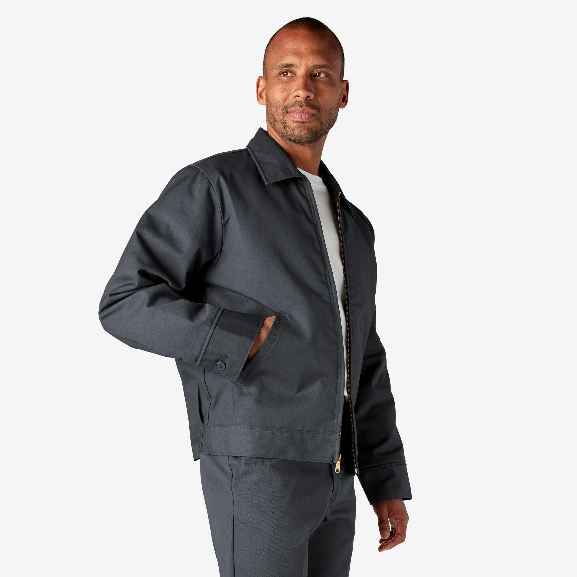 Insulated Eisenhower Jacket - Charcoal