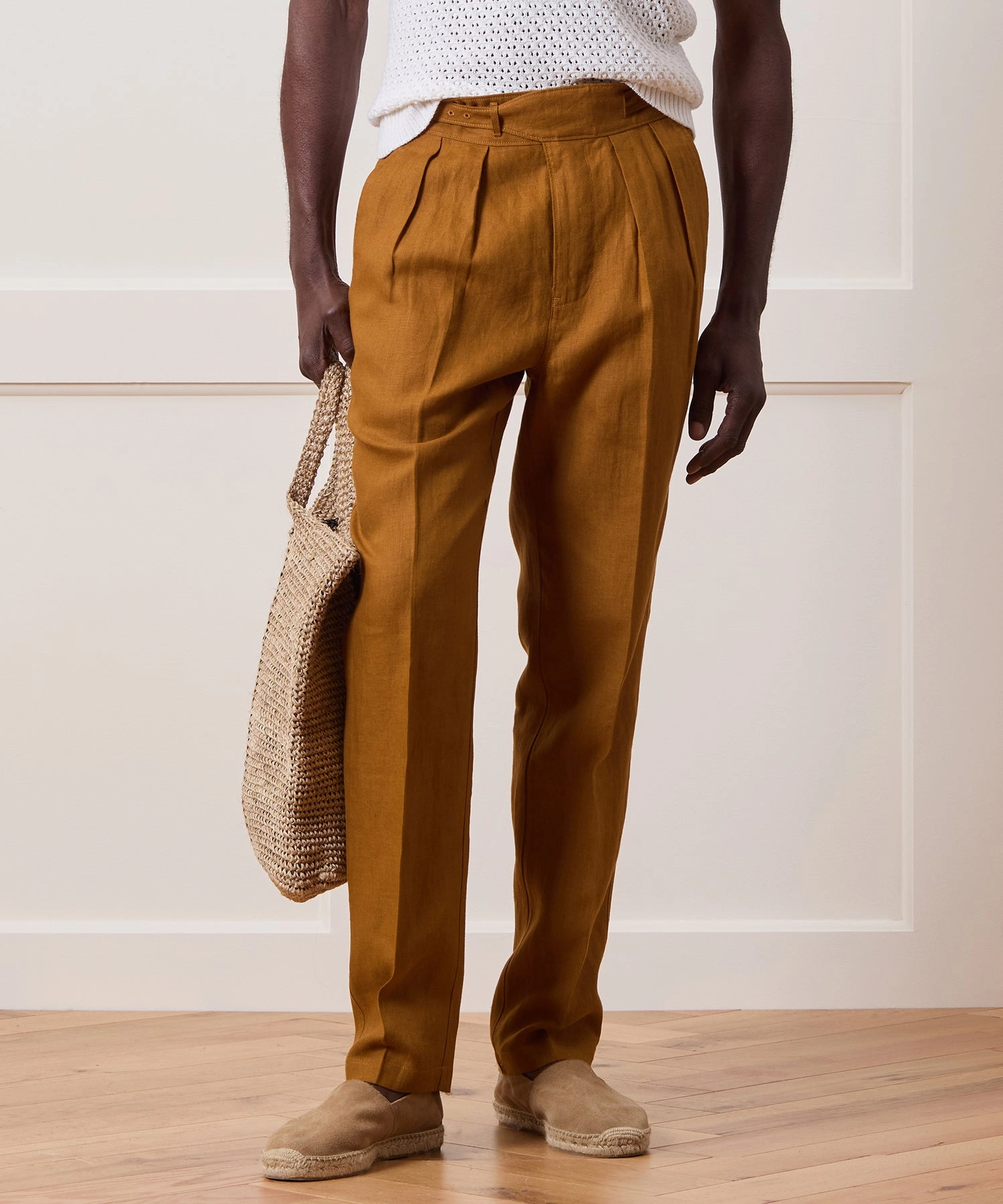 Irish Linen Gurkha Trouser