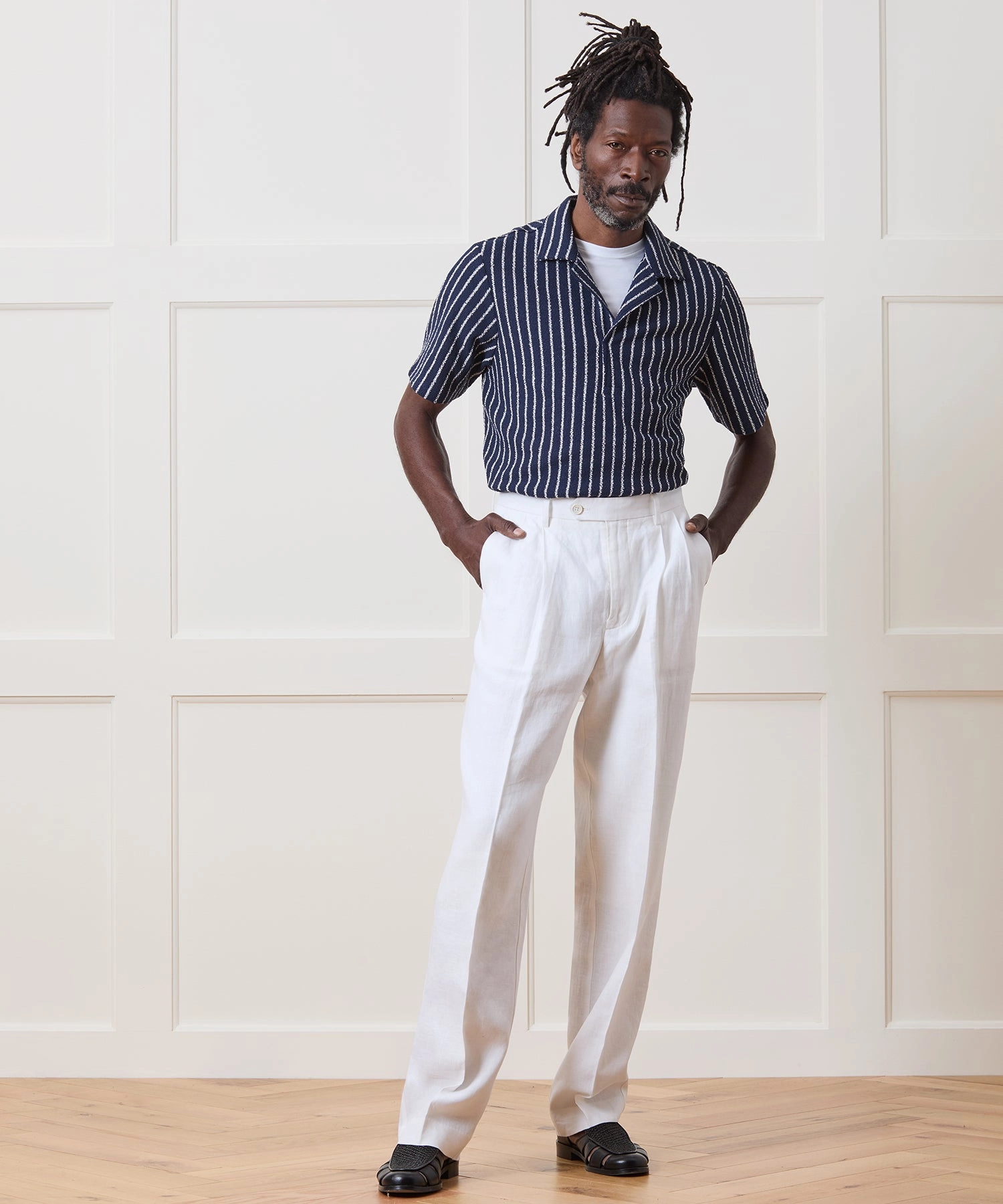 Irish Linen Wythe Trouser
