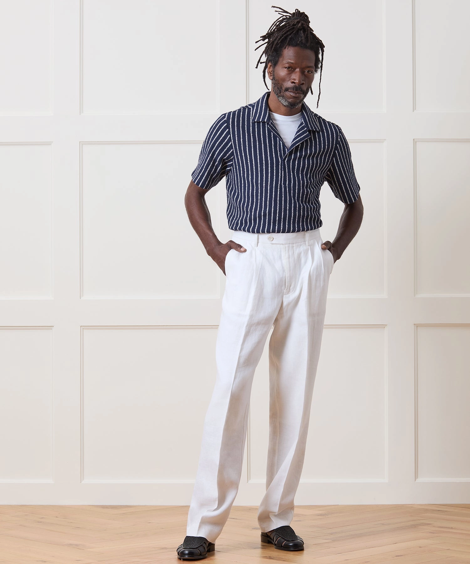 Irish Linen Wythe Trouser