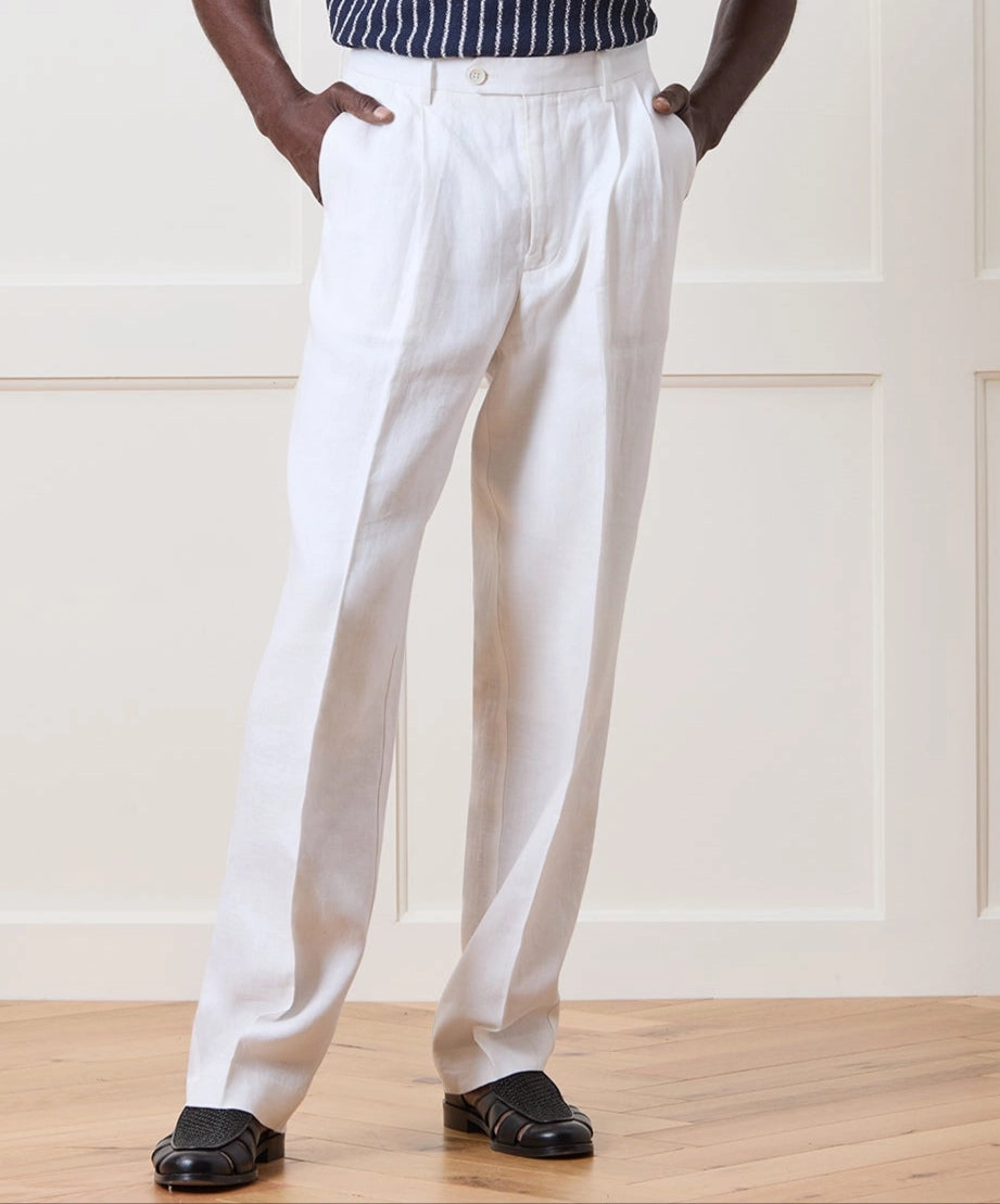 Irish Linen Wythe Trouser