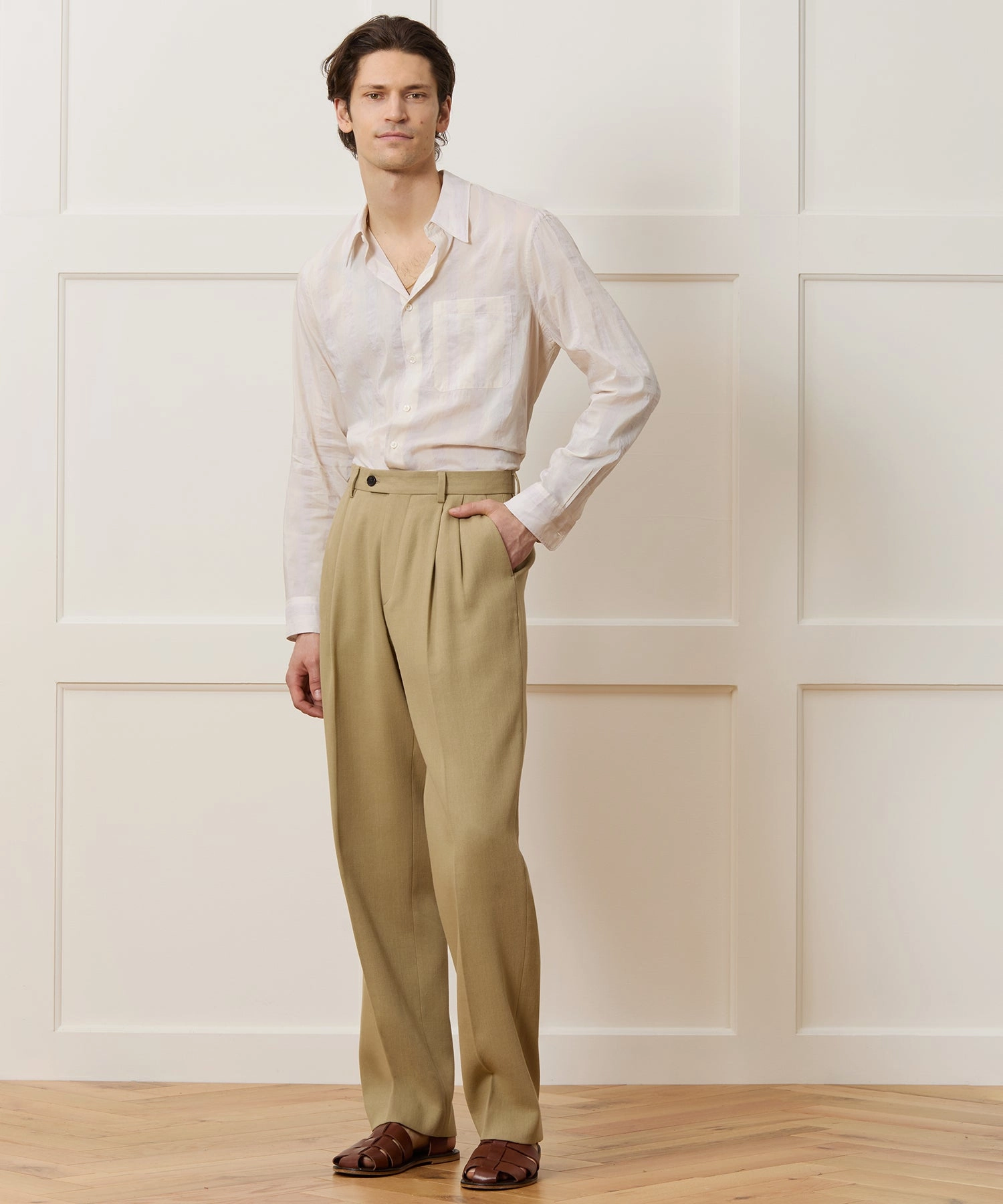 Italian Cotton Crepe Wythe Suit