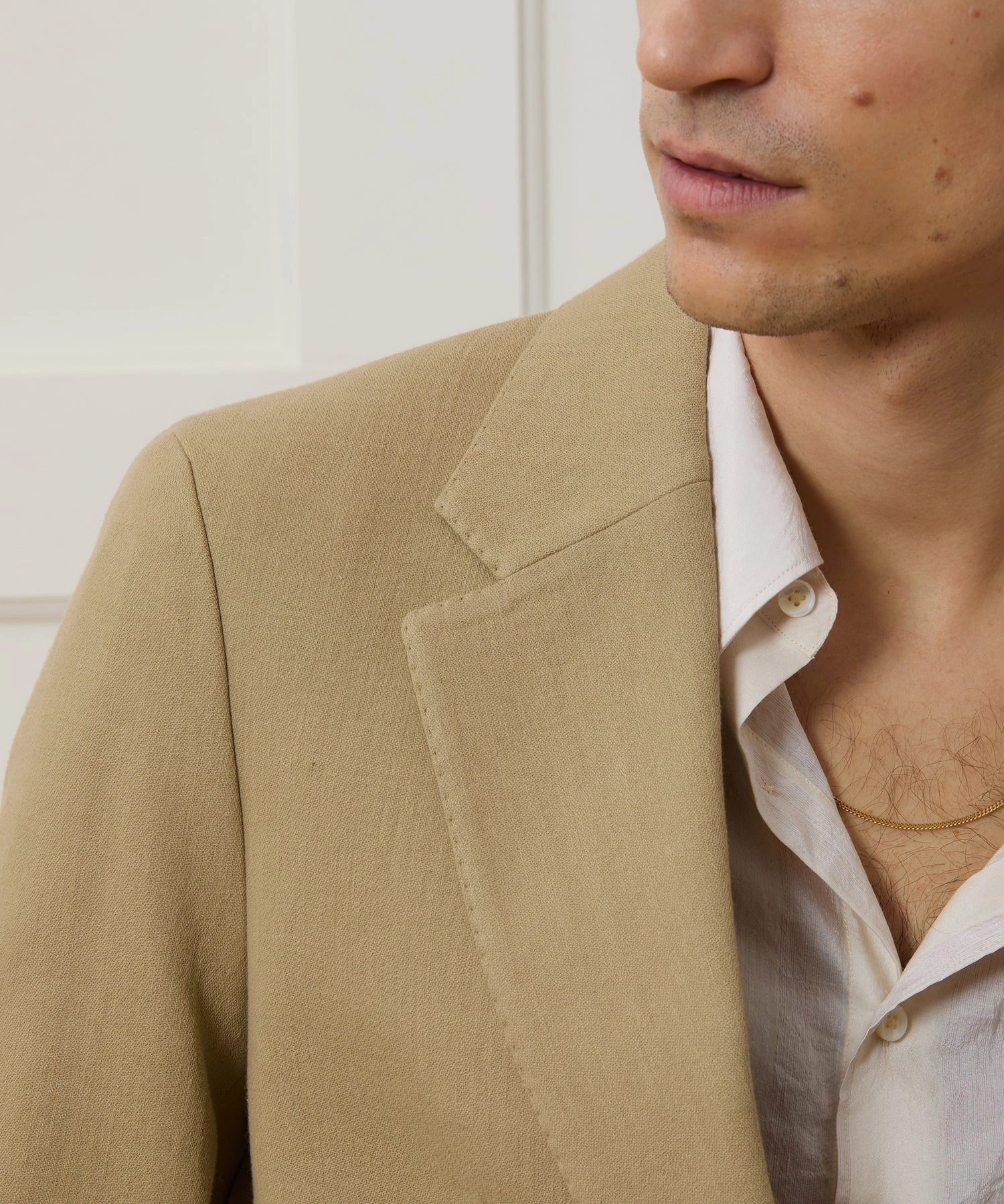 Italian Cotton Crepe Wythe Suit