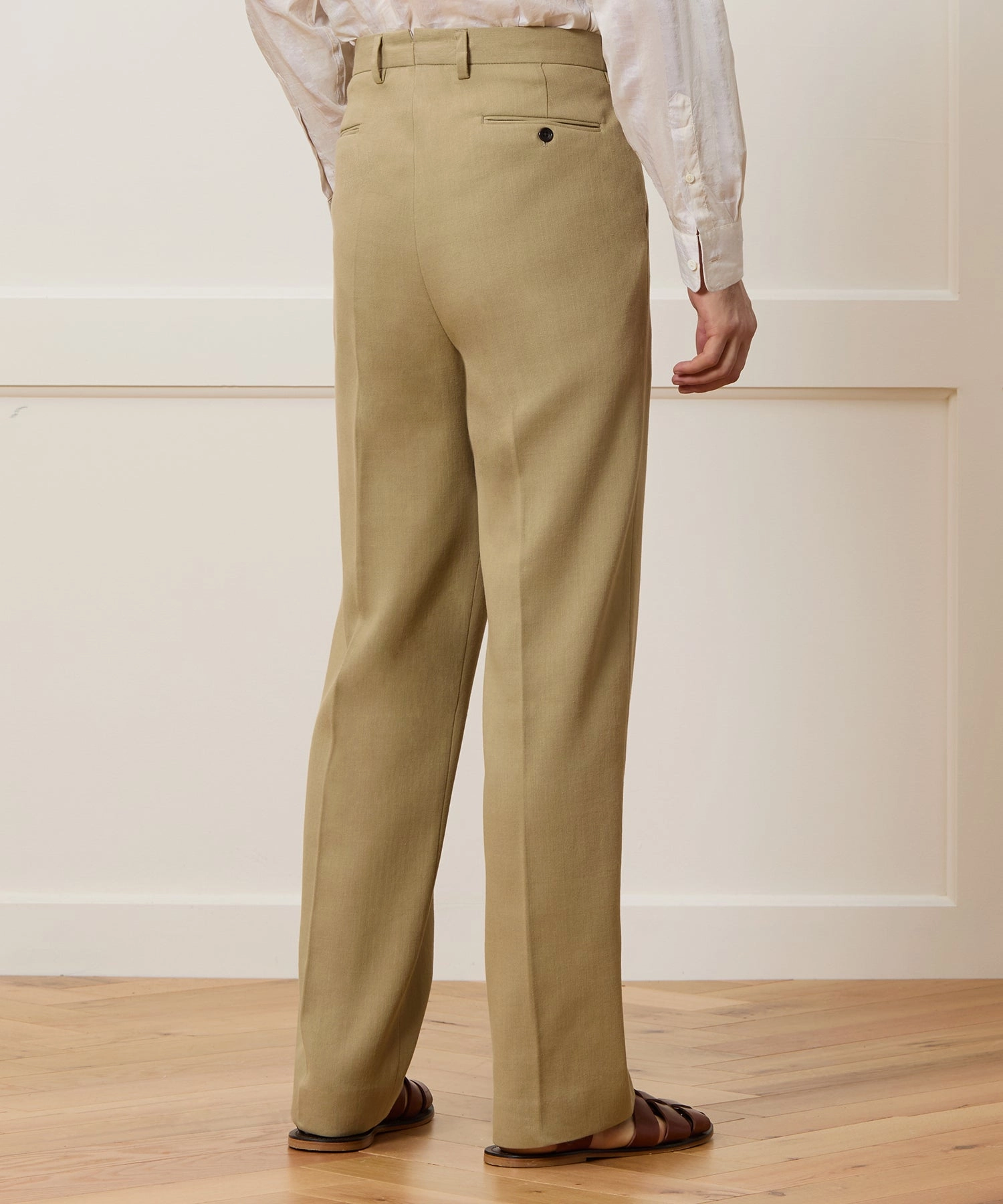Italian Cotton Crepe Wythe Trouser