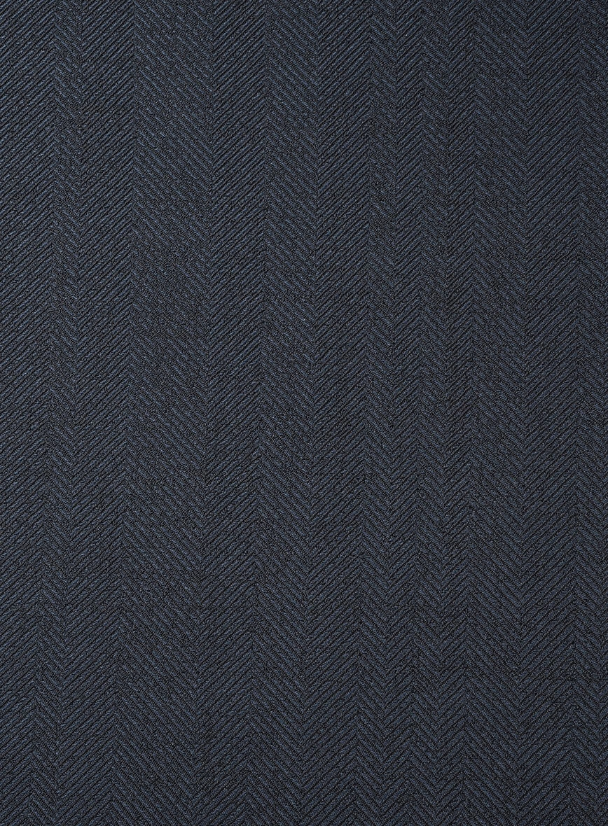 Italian Cotton Wool Herringbone Piati Suit