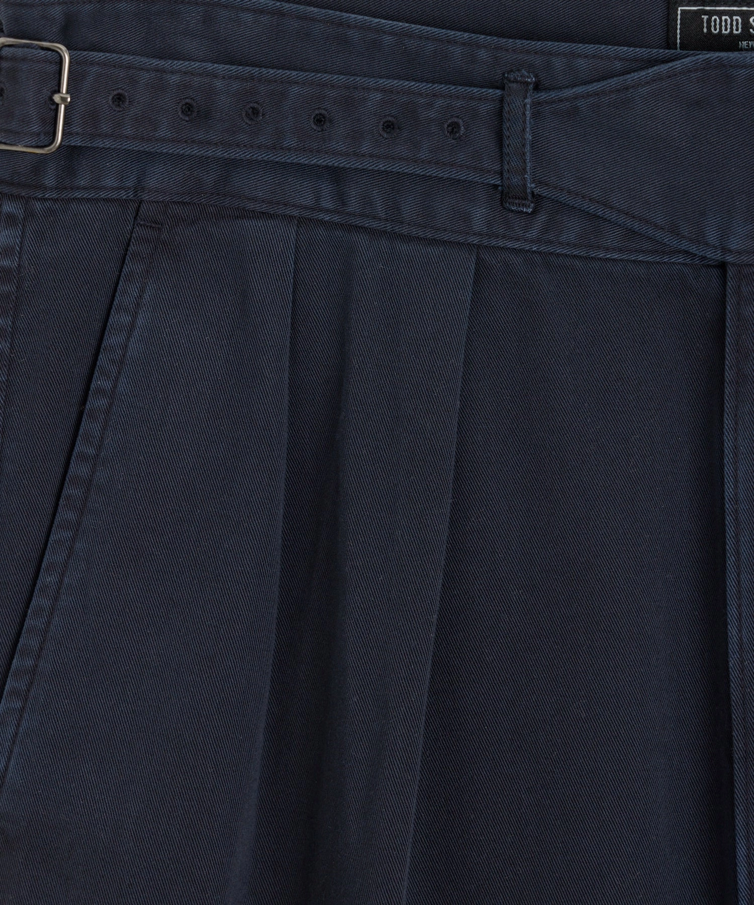 Italian Garment Dyed Cotton Gurkha Trouser