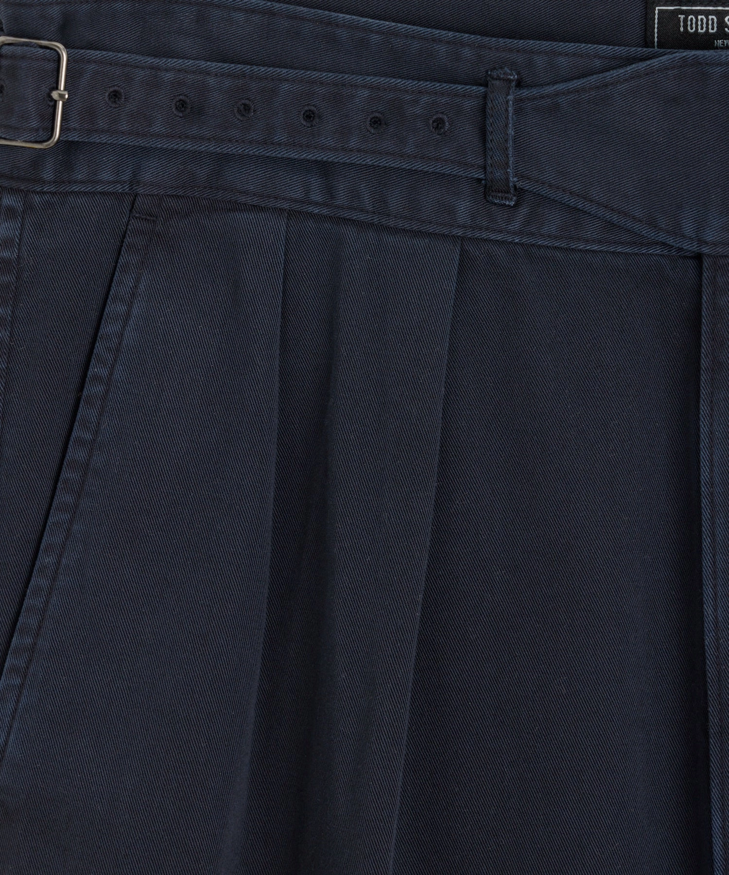 Italian Garment Dyed Cotton Gurkha Trouser