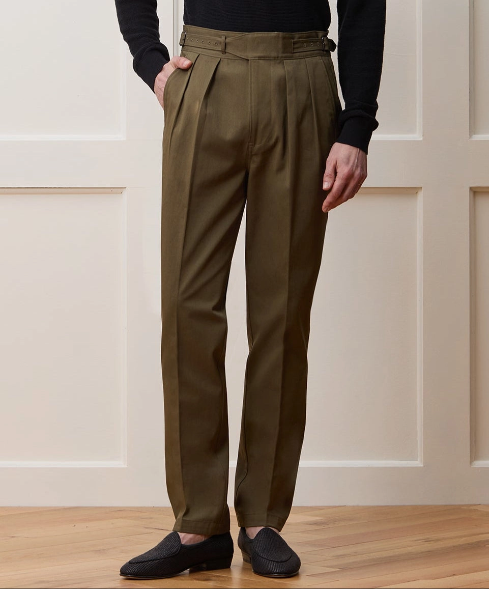 Italian Lightweight Cotton Gurkha Trouser