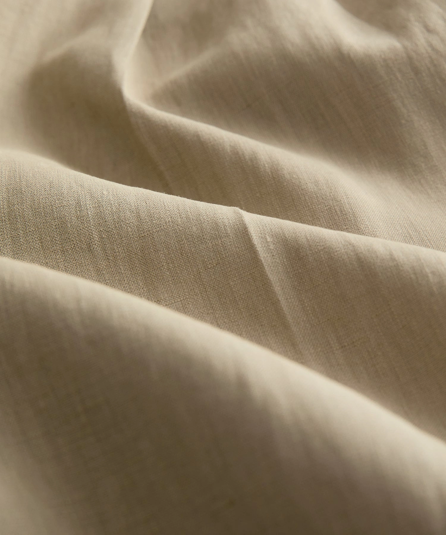 Italian Relaxed Sueded Linen Tuxedo Trouser