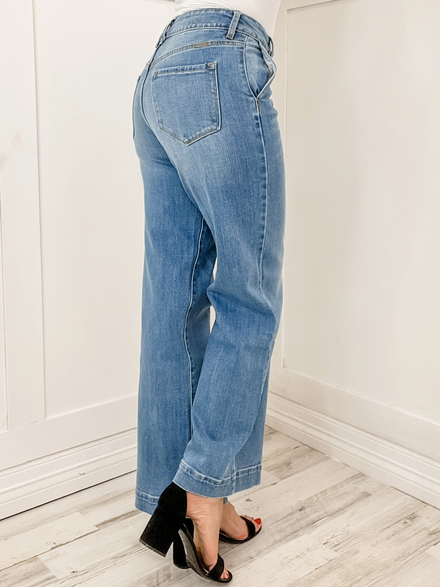 KanCan Athena High Rise Trouser Wide Leg