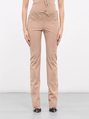 Lace Flounce Pants (2P115A-N0826-AMPHORA)
