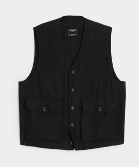 Linen Utility Vest