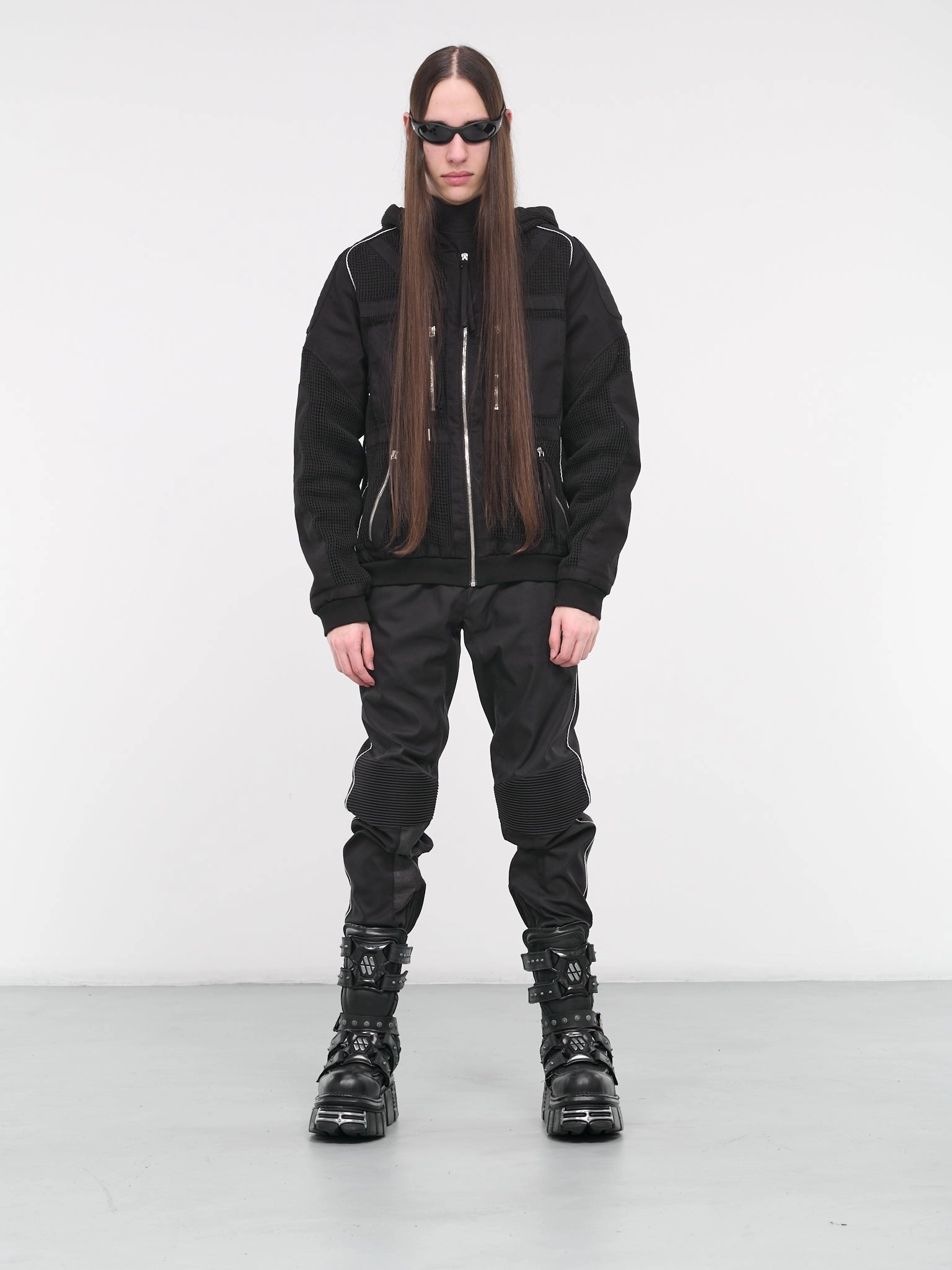 Lock Stitched Track Pants (PE-T02-BLACK)