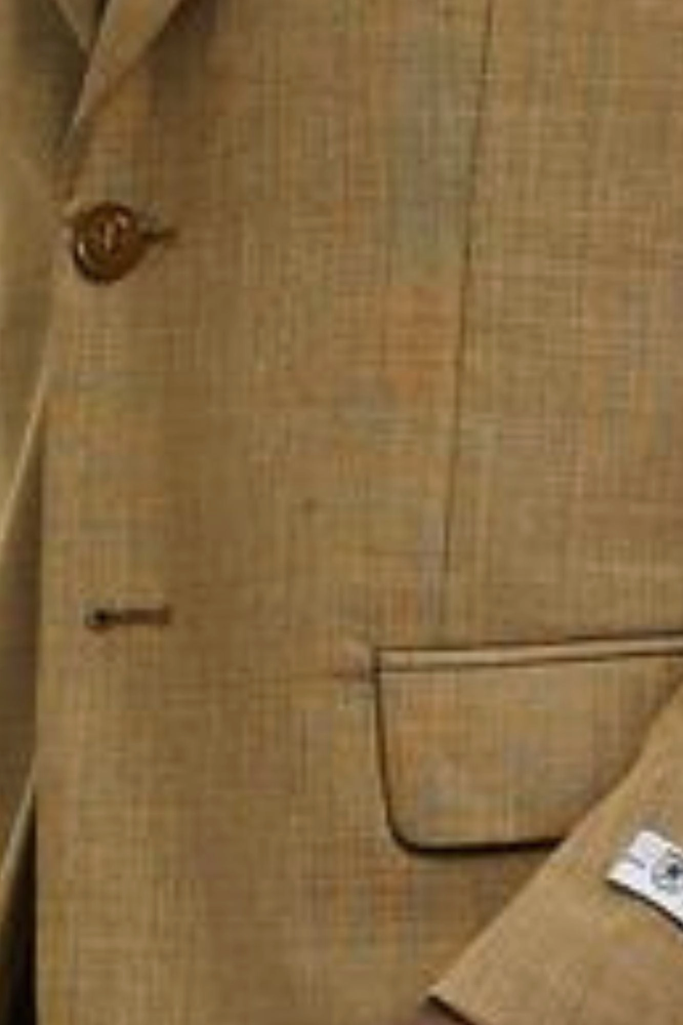 Luxelink Collection: 3 Piece Oatmeal Solid Textured For Men