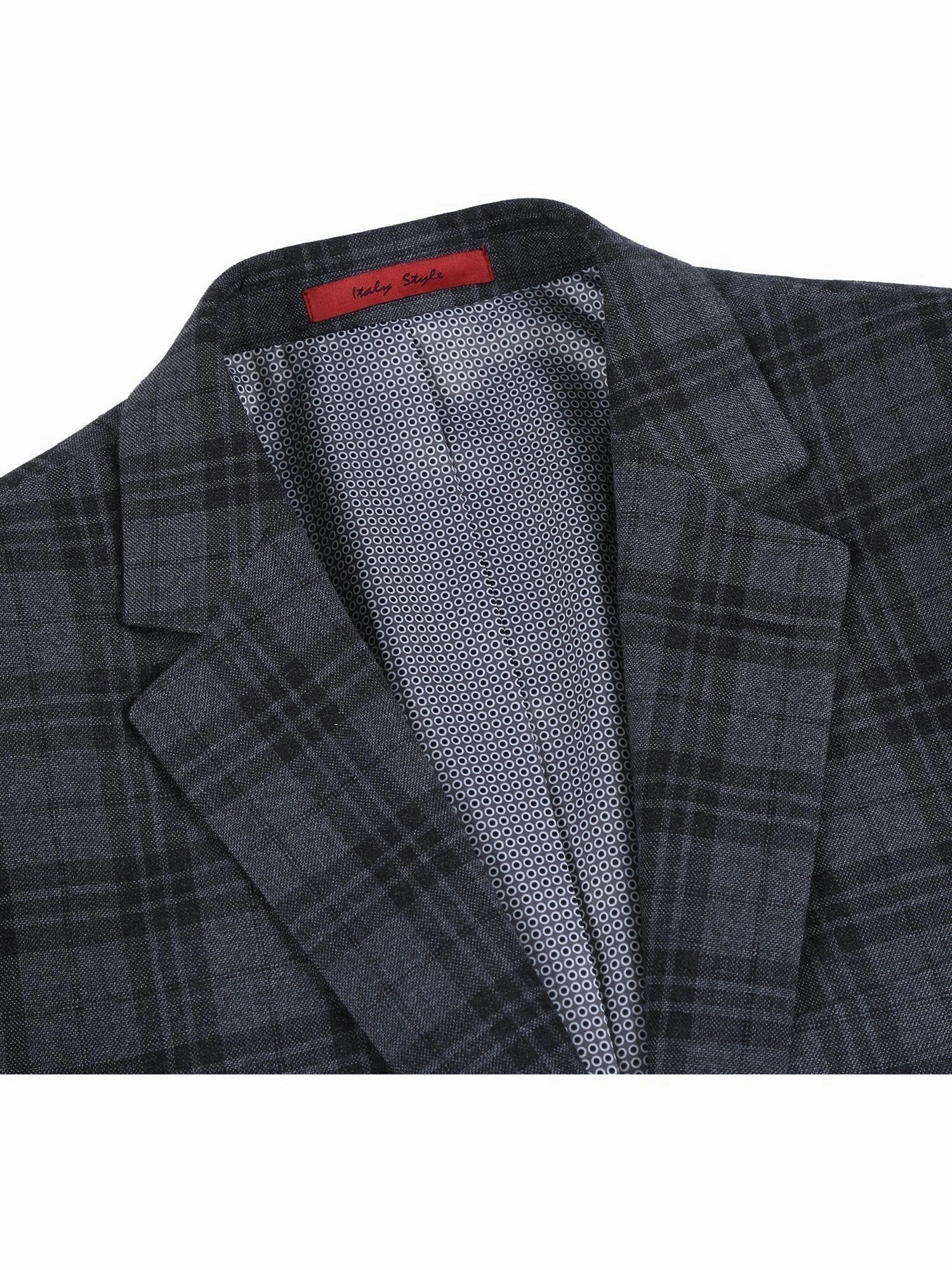 Men's Slim Fit Checked Suits