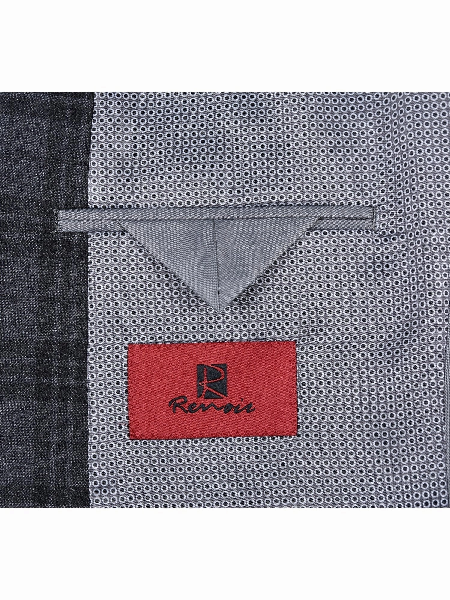 Men's Slim Fit Checked Suits
