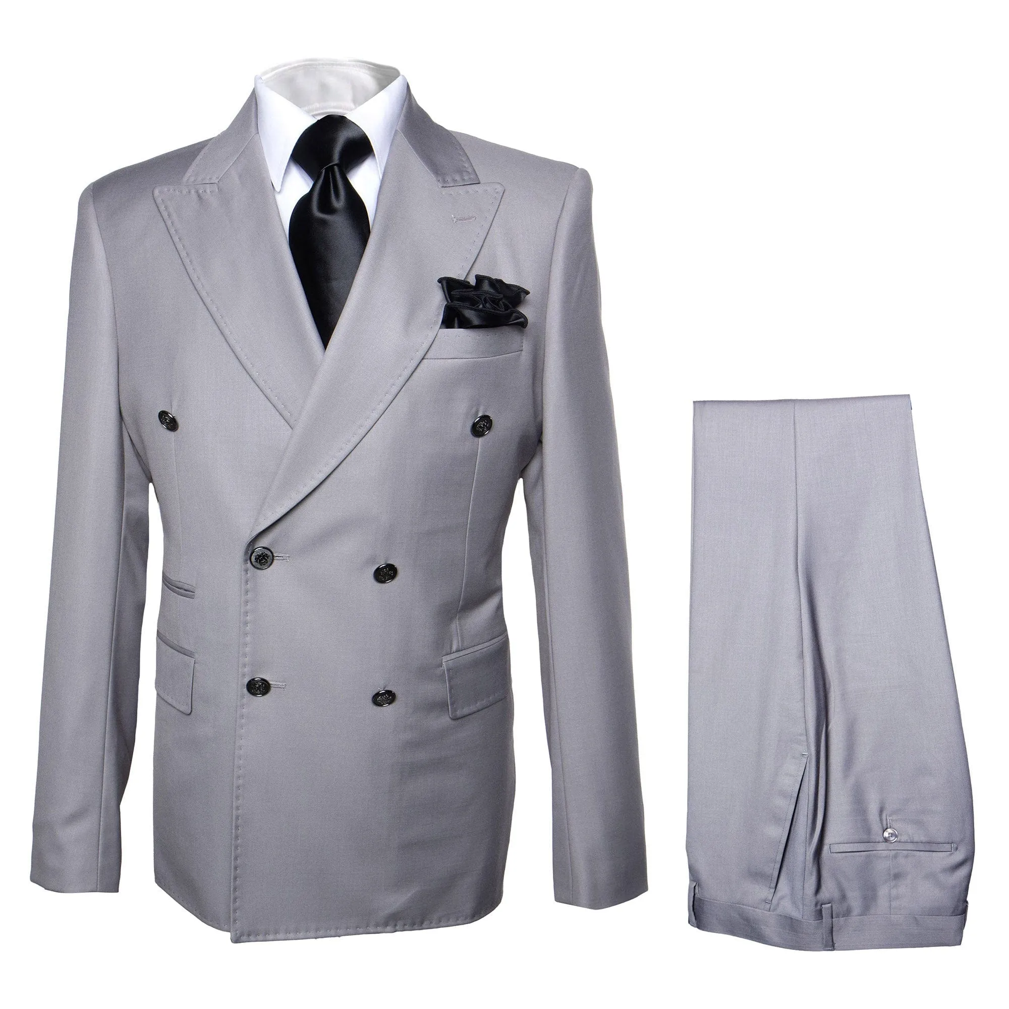 MILANO DOUBLE BREASTED/ROSSI MAN/SOLID