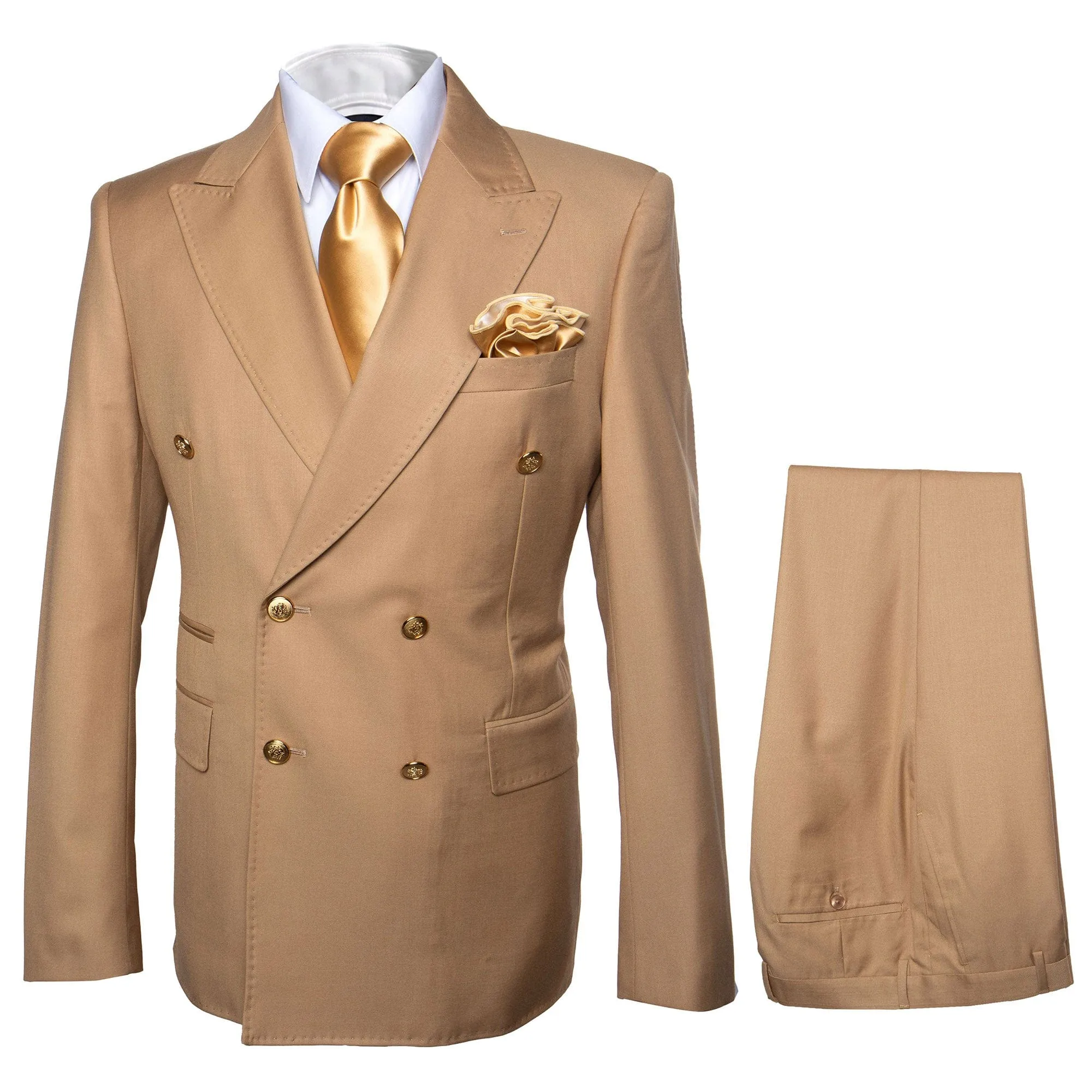 MILANO DOUBLE BREASTED/ROSSI MAN/SOLID