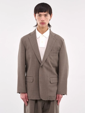 Minimal Oversized Blazer (AT-B001-AS-BROWN)