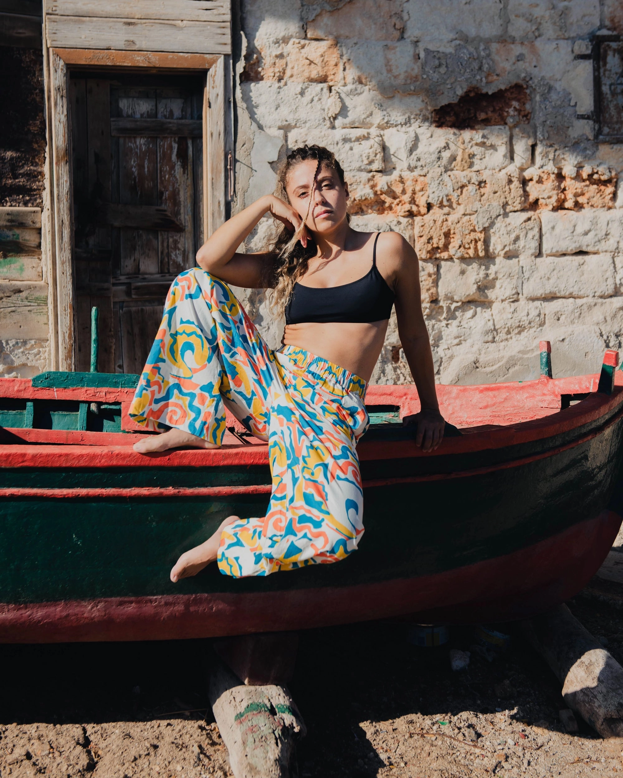 Miss Pompom Bondi Holiday Trouser