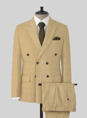 Naples Sahara Beige Tweed Suit