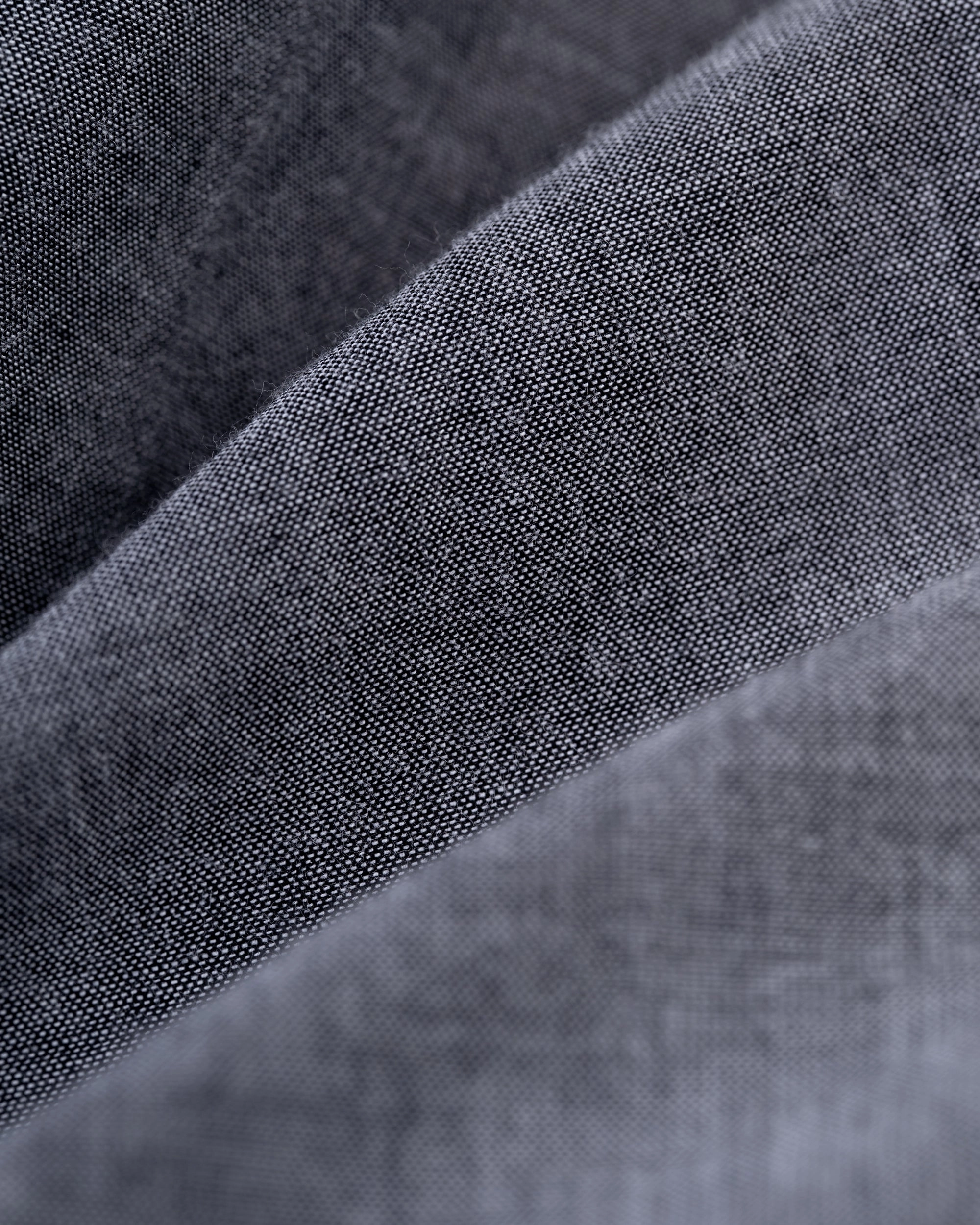 NAVY COTTON CHAMBRAY SPORT COAT