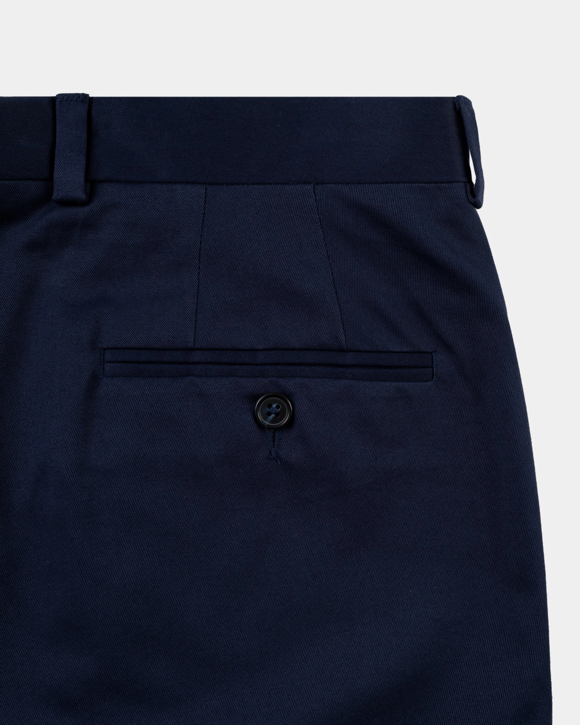 NAVY COTTON DRILL CLOTH TROUSER