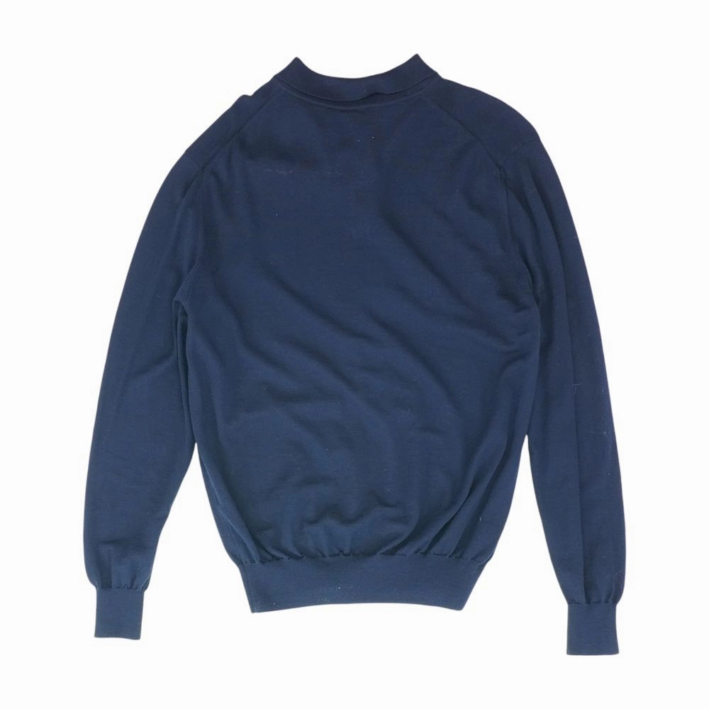 Navy Solid 1/4 Zip Pullover