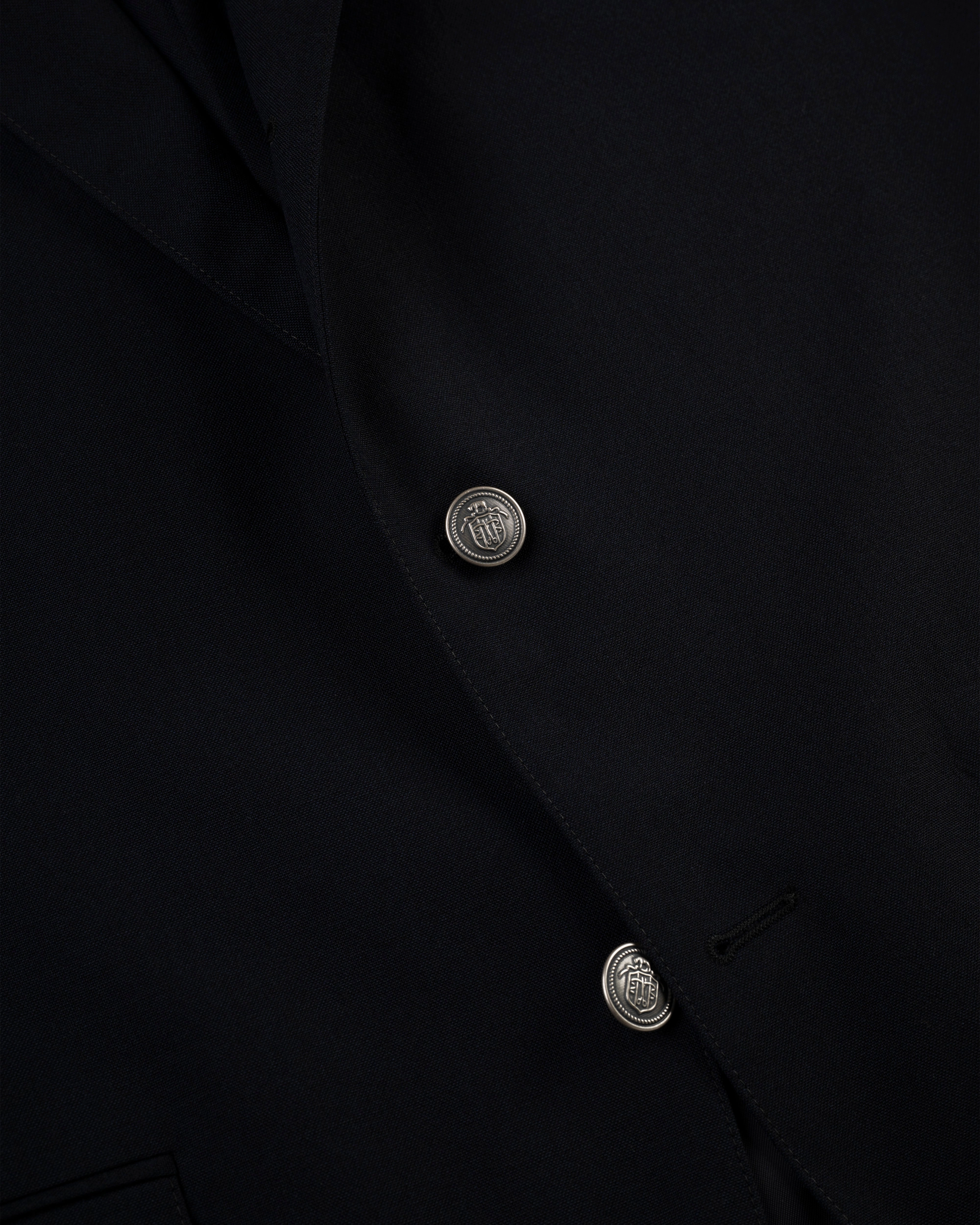 NAVY SOLID AIR WEAVE BLAZER