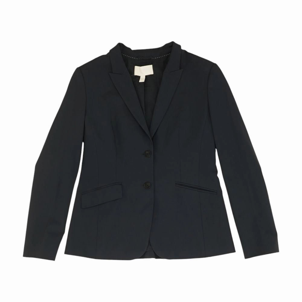Navy Solid Blazer
