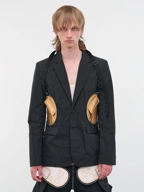 Packable Blazer (CG-CWOJKT47-BLACK)