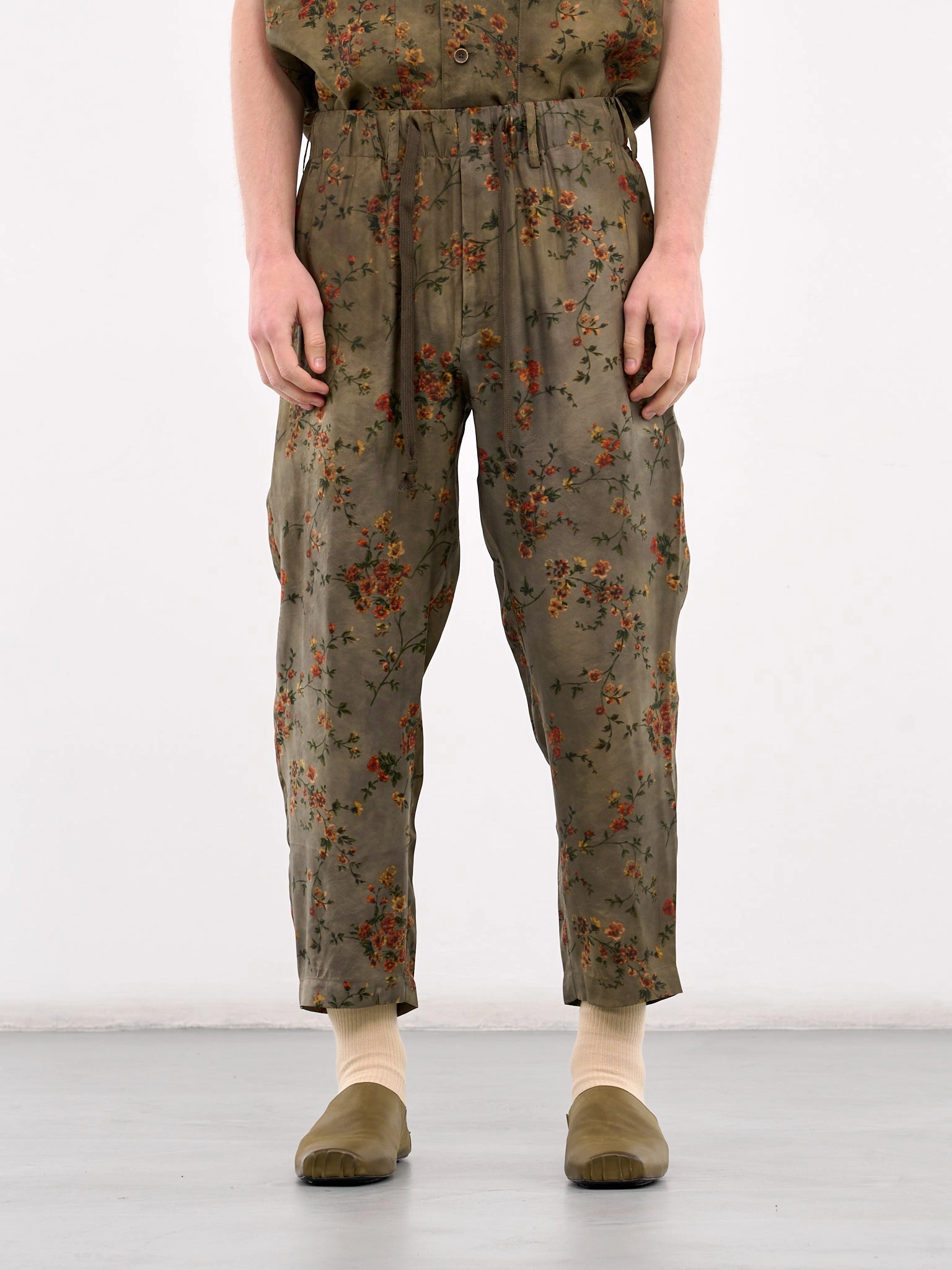 Pajama Pants (UM3508-UW087-GREY-RED)
