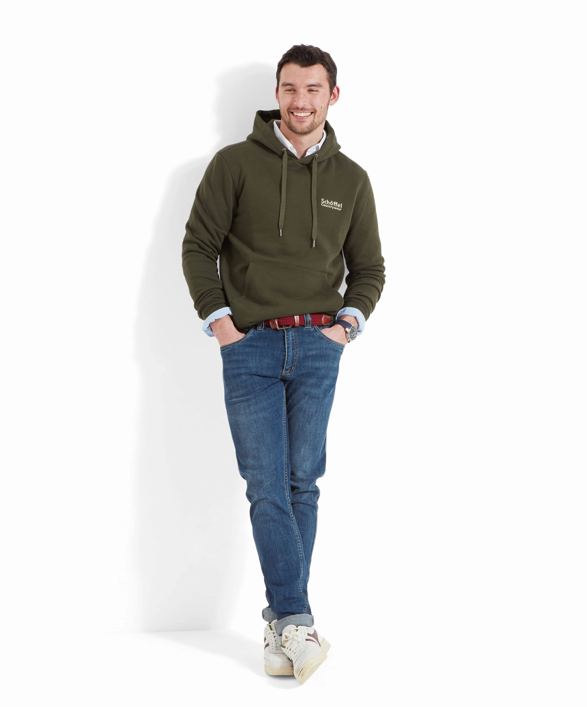Pentire Heritage Hoodie - Forest