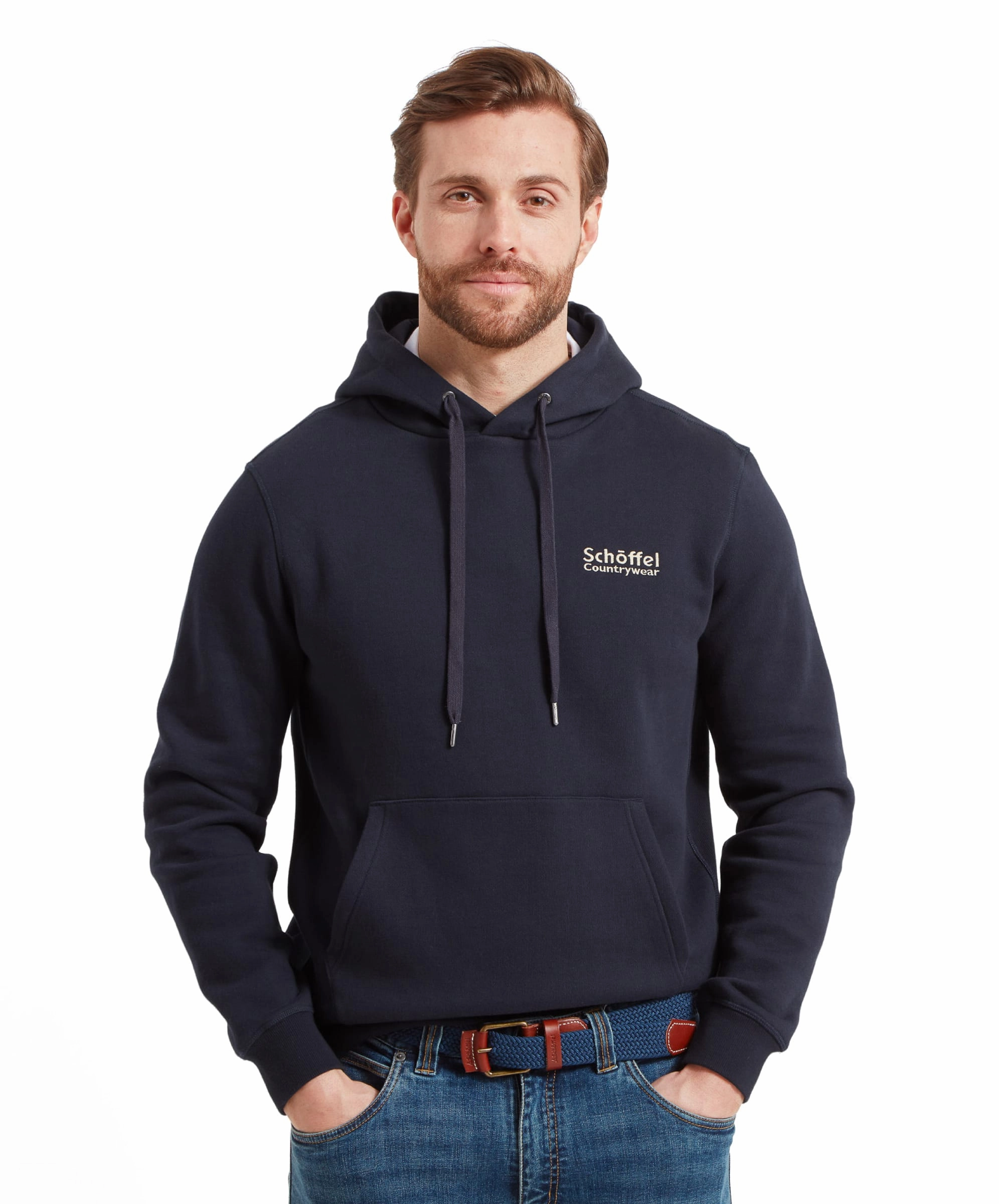 Pentire Heritage Hoodie - Navy
