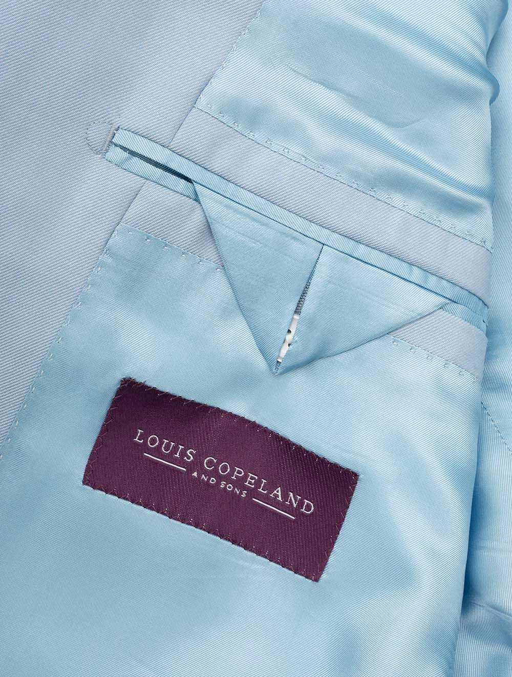 Plain 2 Piece Suit Blue