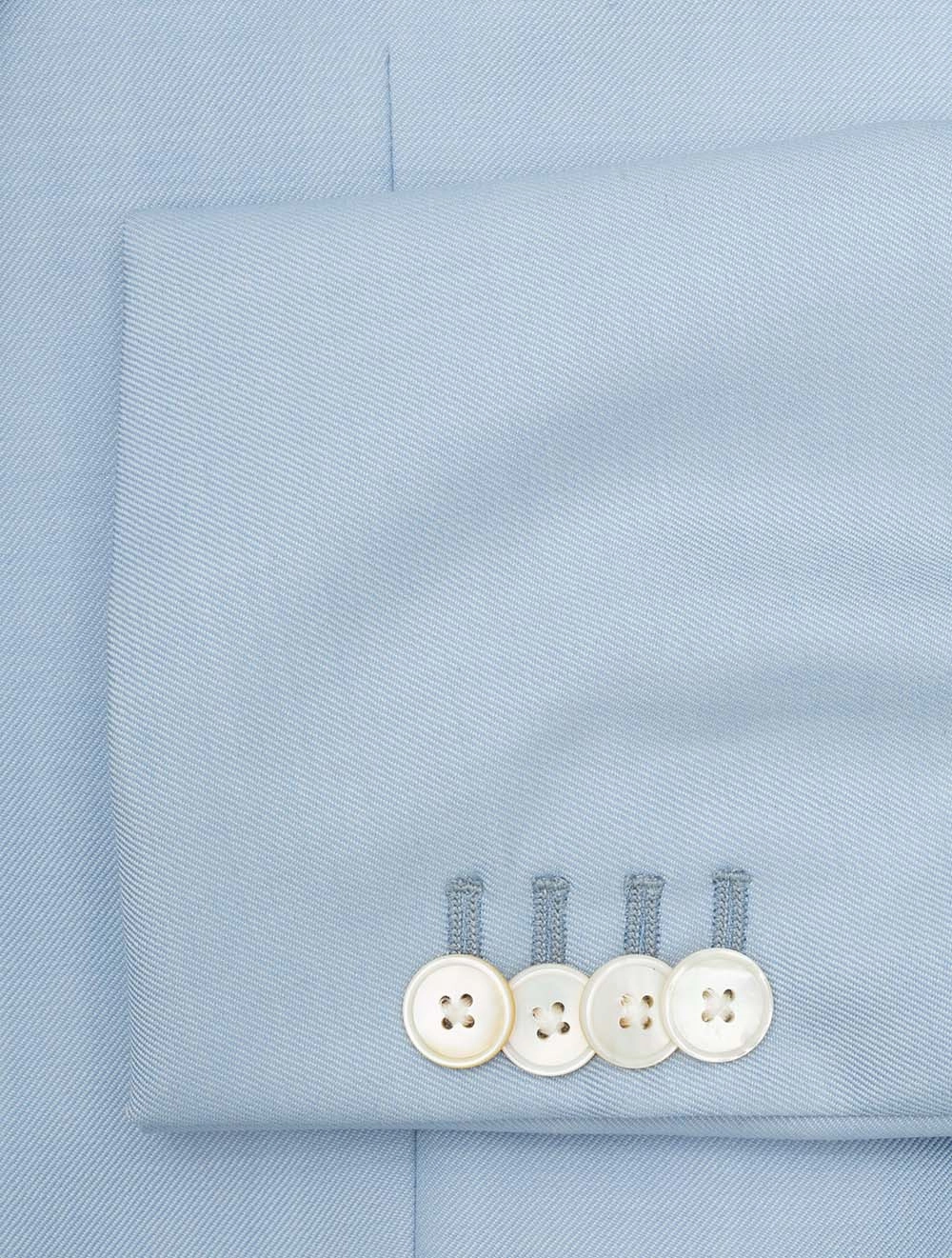Plain 2 Piece Suit Blue