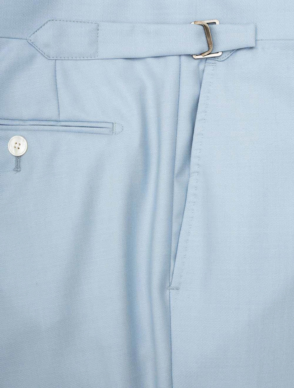 Plain 2 Piece Suit Blue
