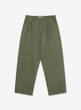 Railway Chinos Grey Green