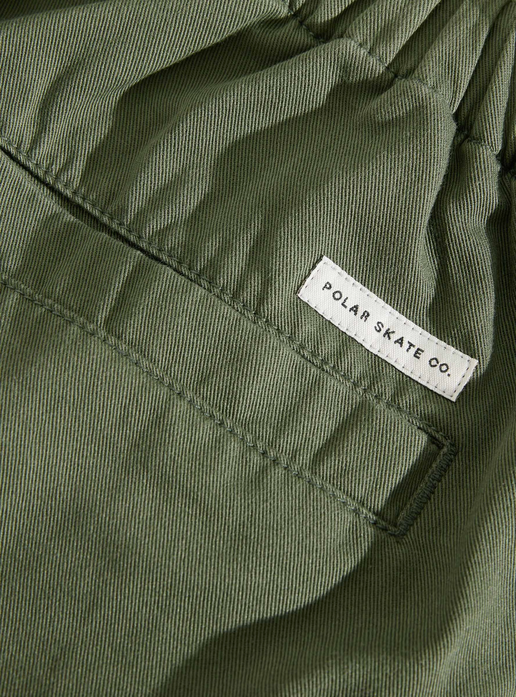 Railway Chinos Grey Green