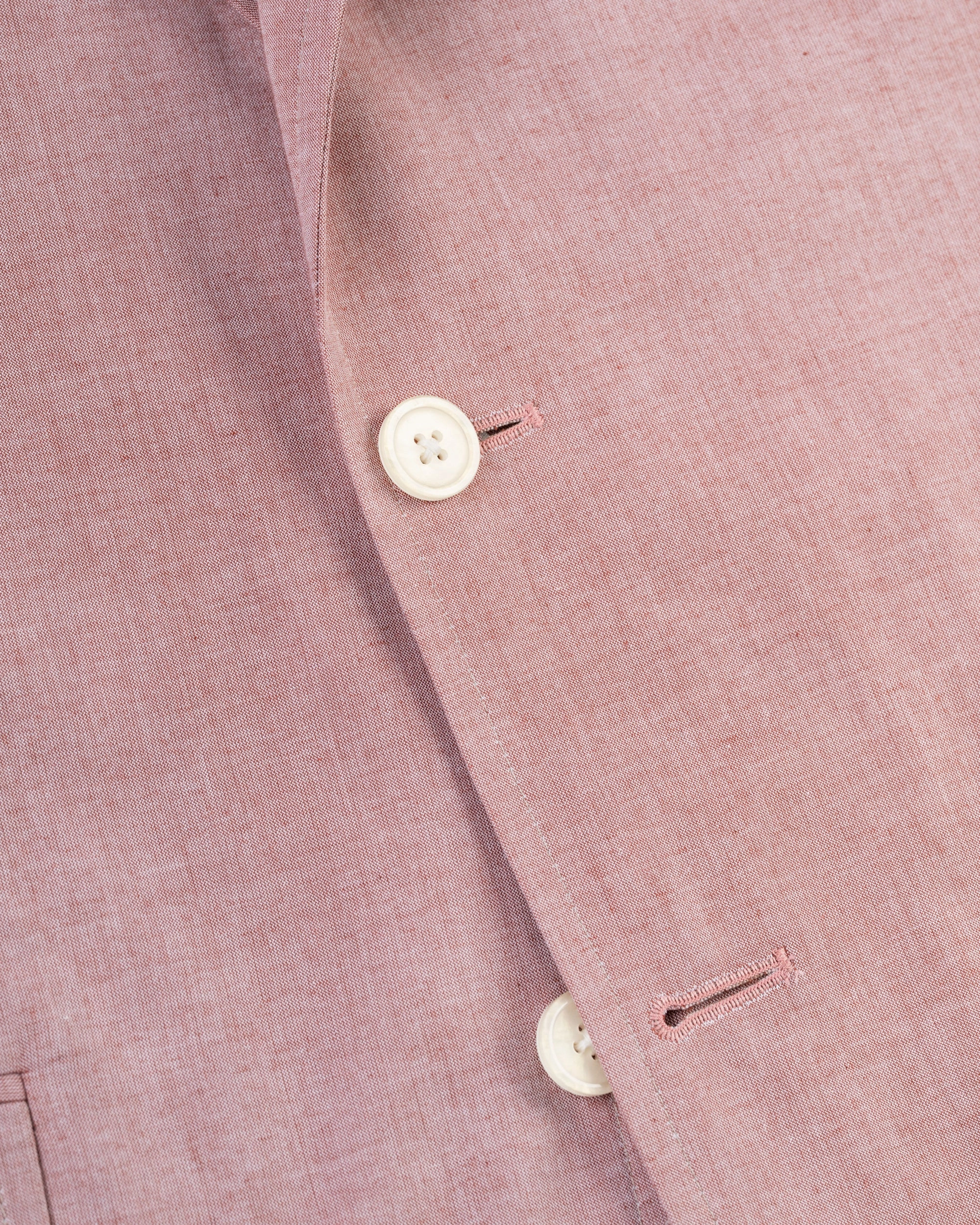 RED COTTON CHAMBRAY SPORT COAT