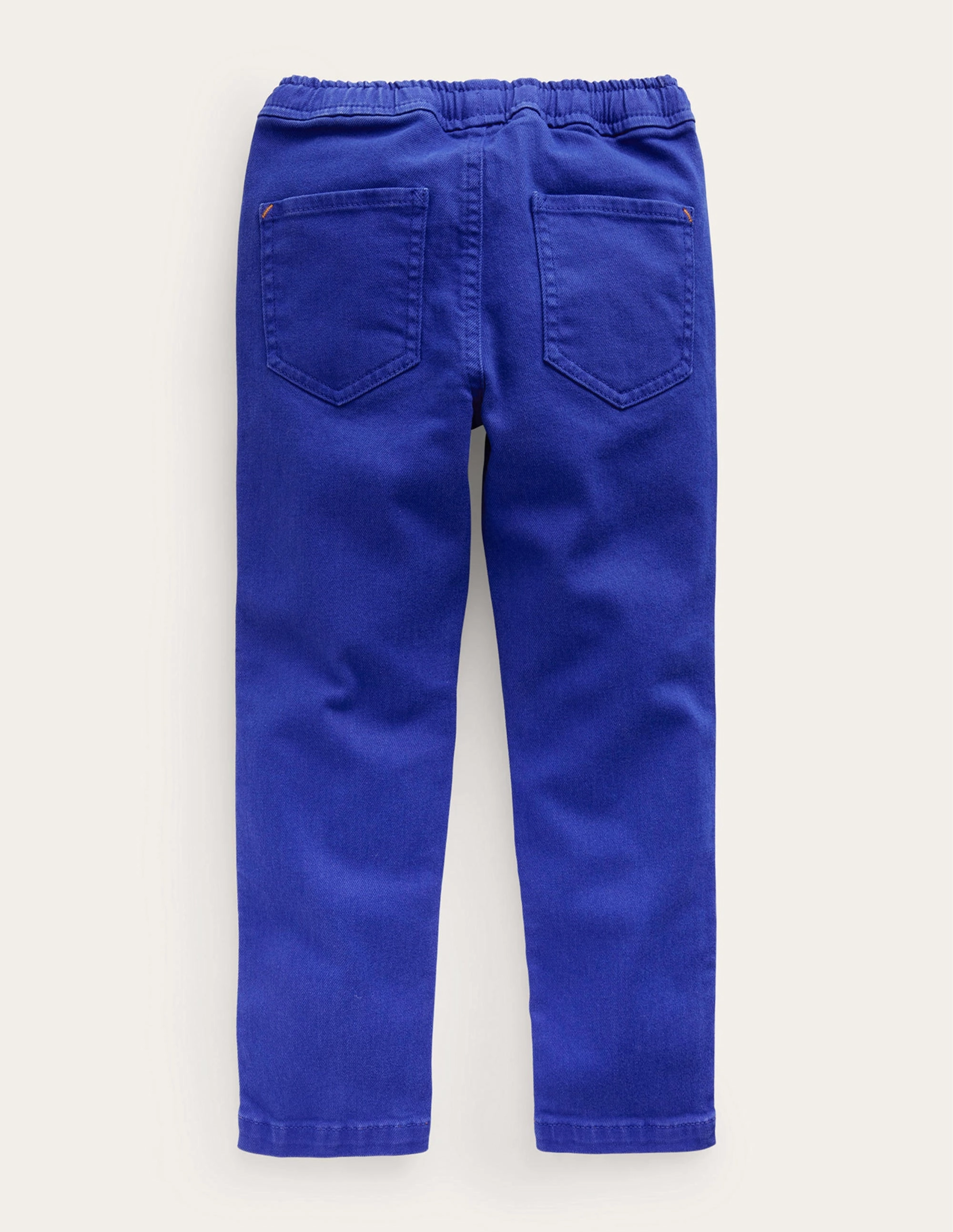 Relaxed Slim Pull-on Pants-Bluing