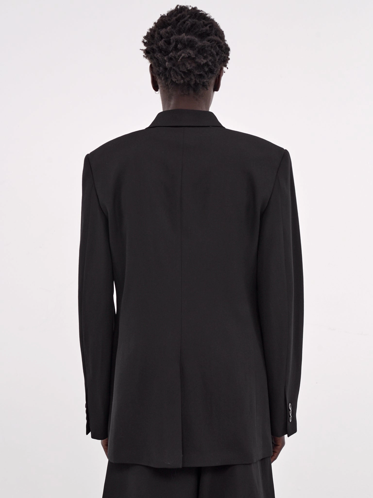 Rise Tuxedo Jacket (MS25JA05-WV03-999-BLACK)