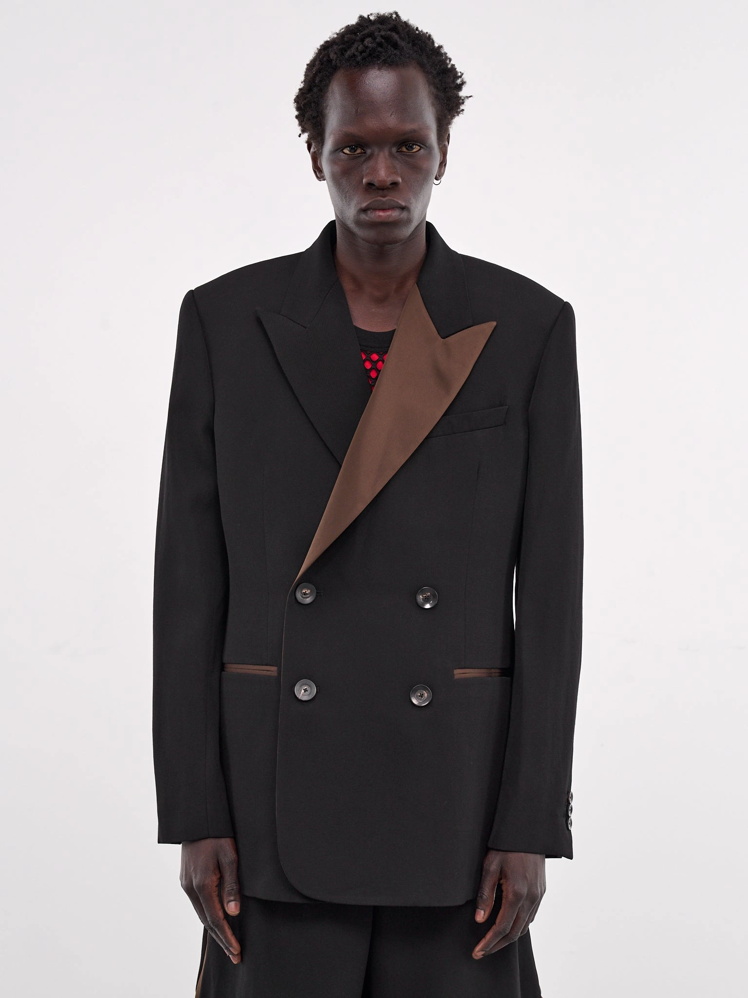 Rise Tuxedo Jacket (MS25JA05-WV03-999-BLACK)