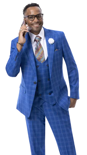 Royal Three Piece Regular Fit Fashion Suit M2776