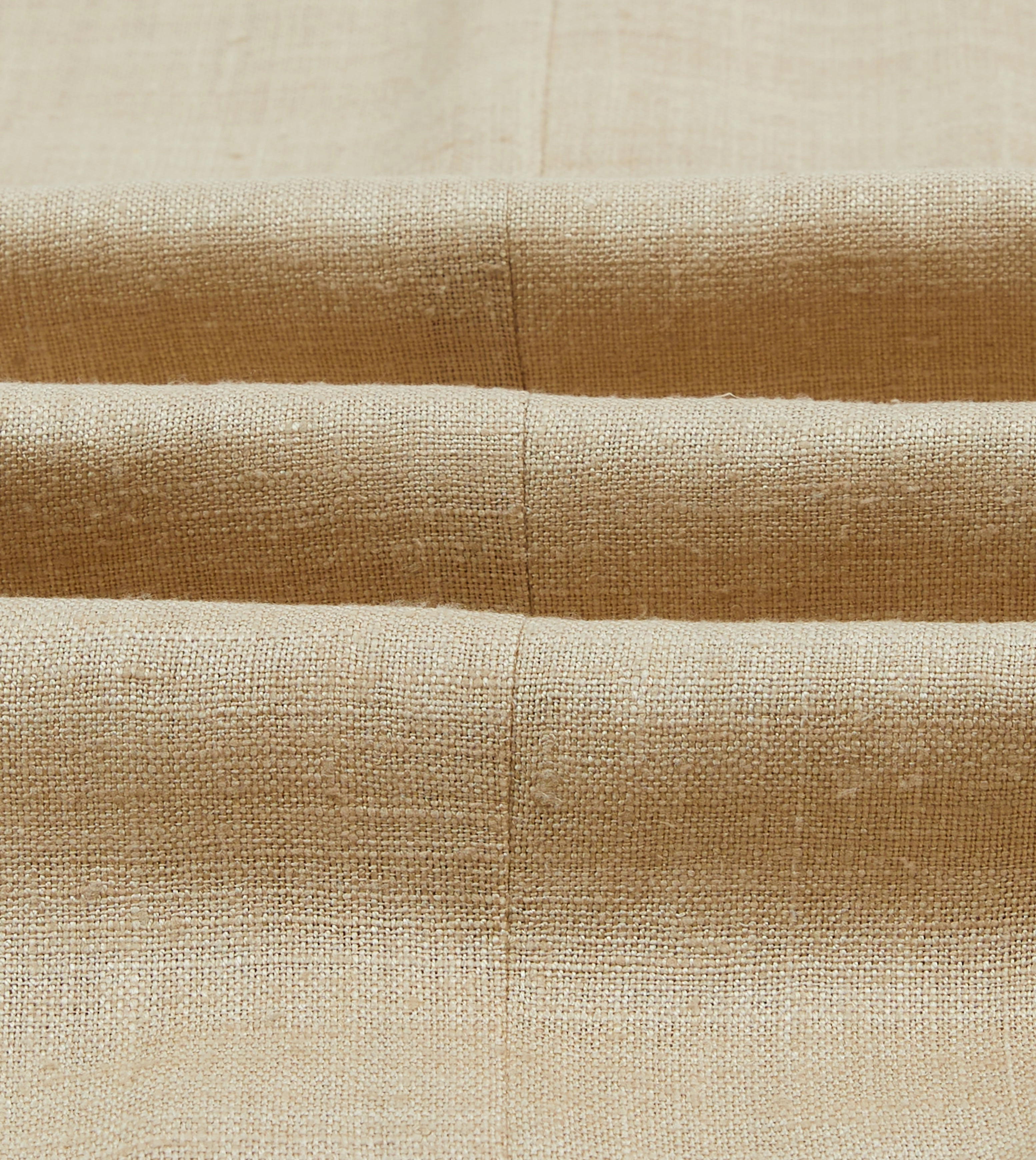 Sand Tussah Silk Double-Breasted Tailored Jacket