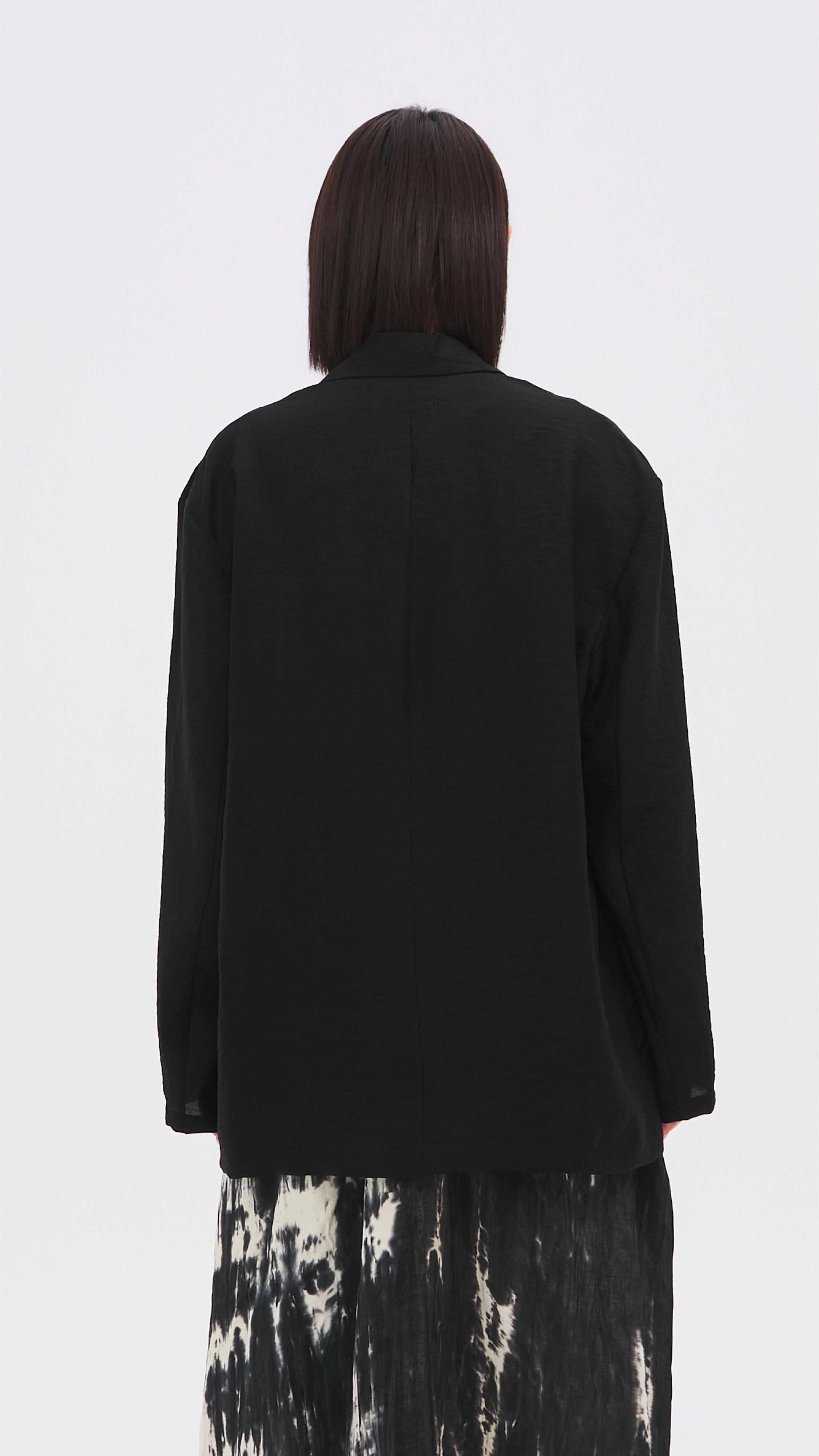 Sheer Fabric Blazer