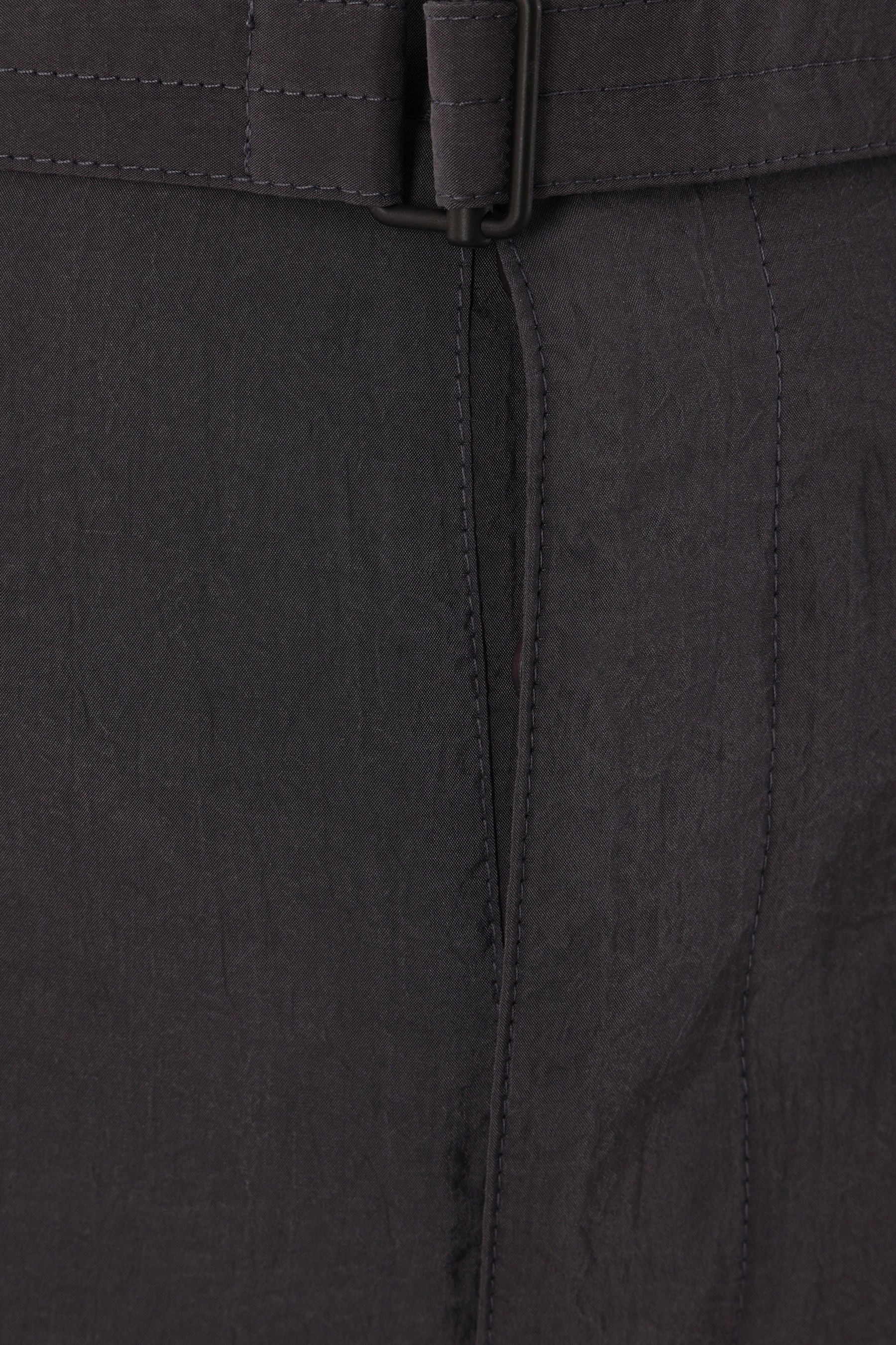silk blend belted relaxed trousers