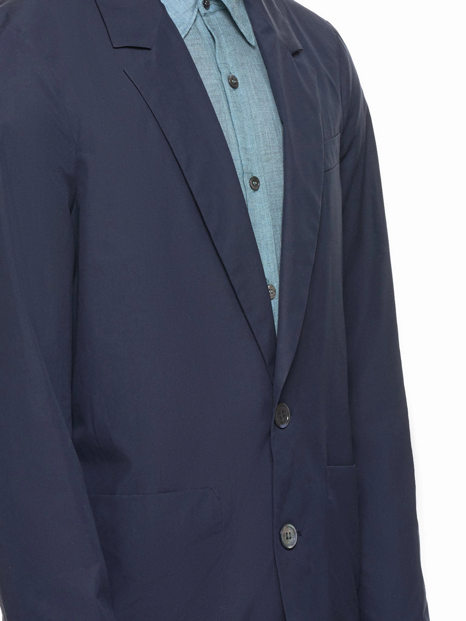 Single-Breasted Blazer (FC191-512-BLUE-CHINA)
