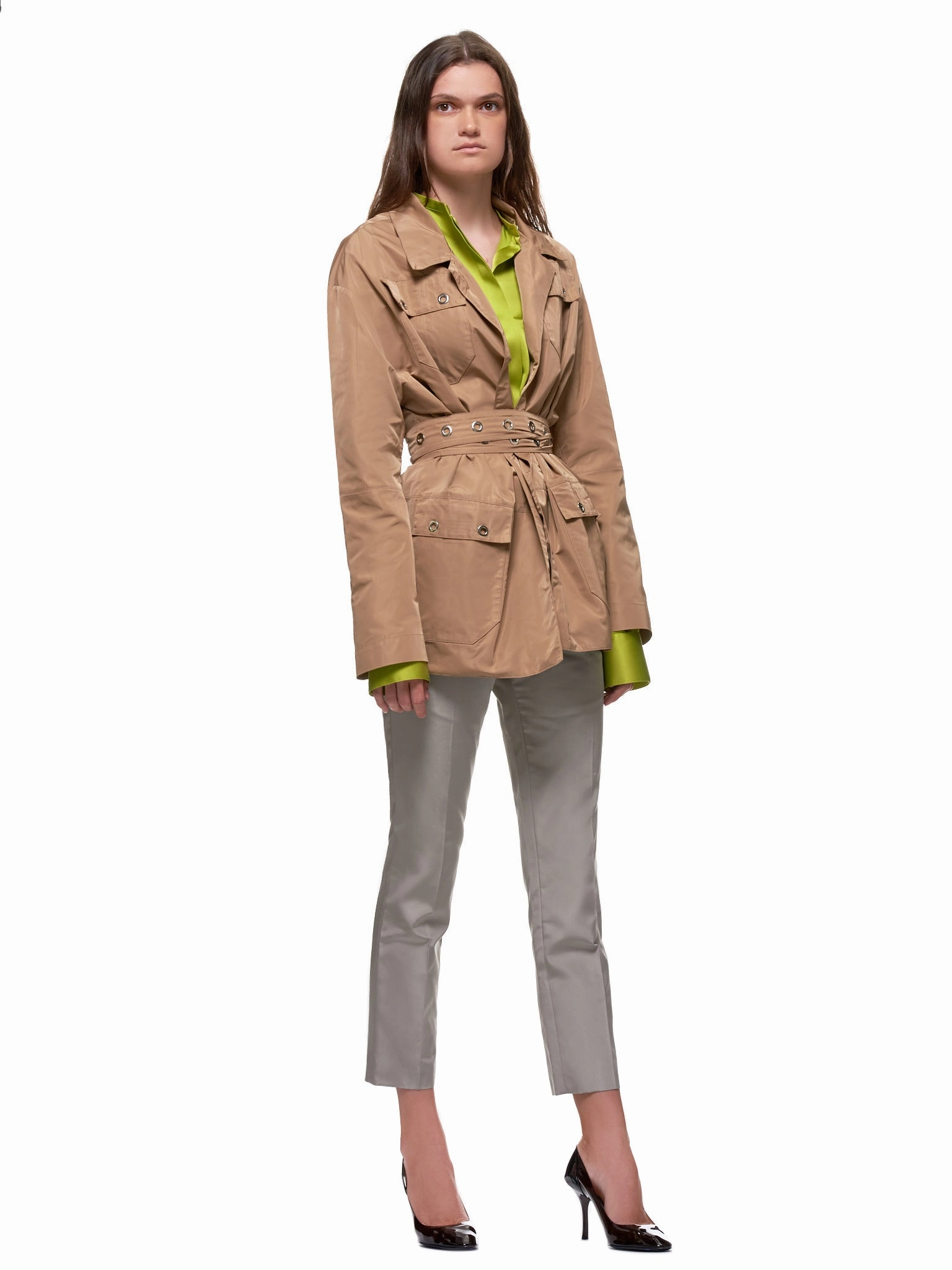 Skinny Leg Trousers (203-1410-470-LIGHT-GREY)